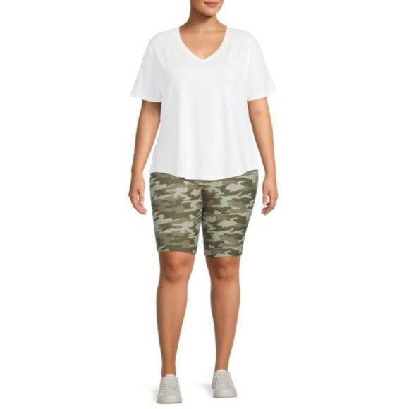 Terra Sky Green Camo Plus Biker Cycling 